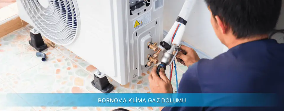 Bornova İlçemi Gree Klima Gaz Dolumu